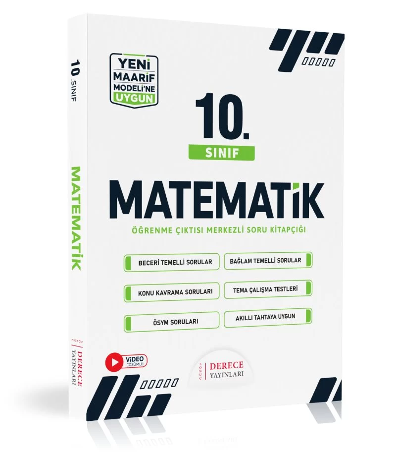 10.Sınıf Matematik Modüler Set Maarif Modelli