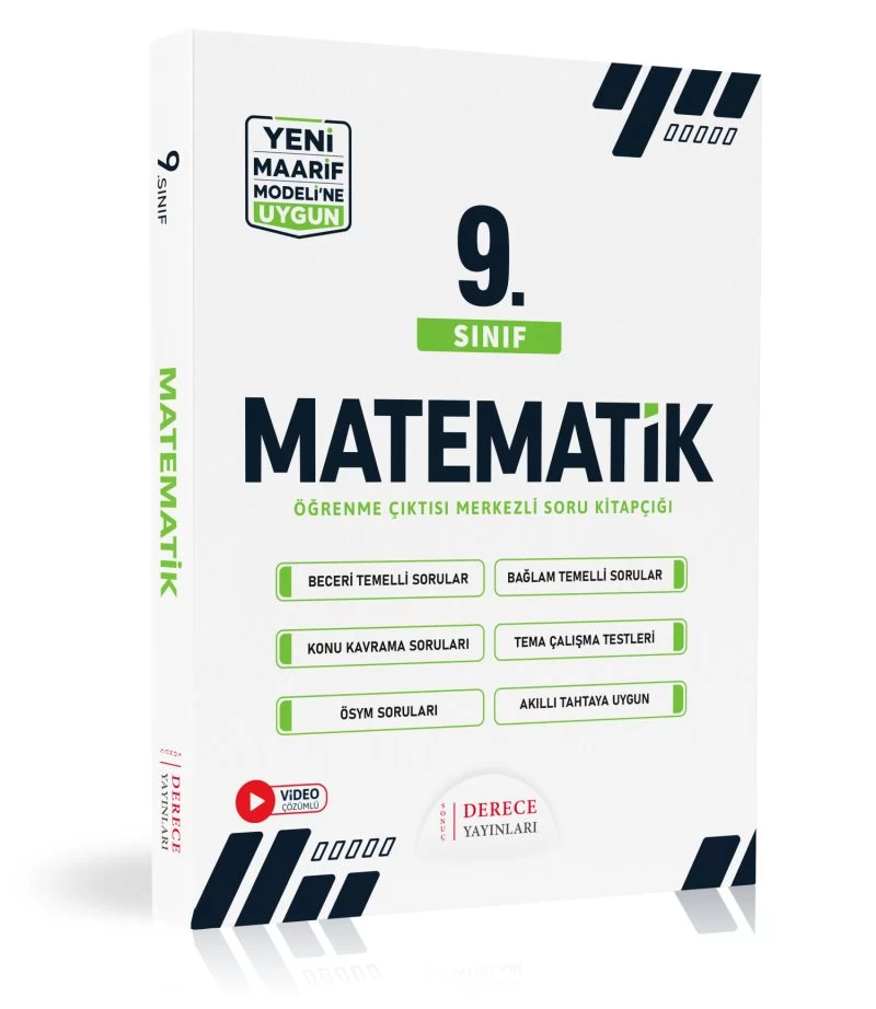 9.Sınıf Matematik Modüler Set Maarif Modelli